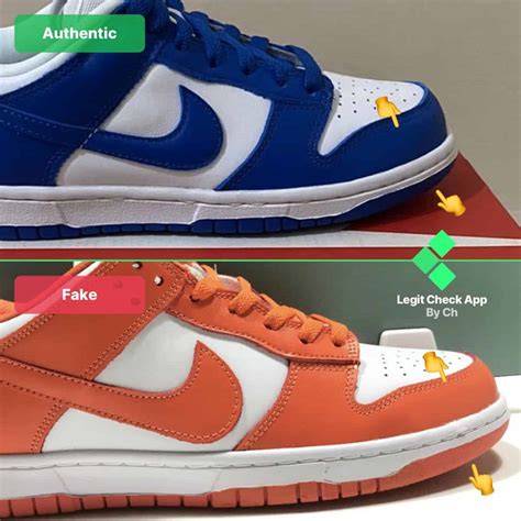 how can you tell if nike dunks are fake|authentic nike sb dunks.